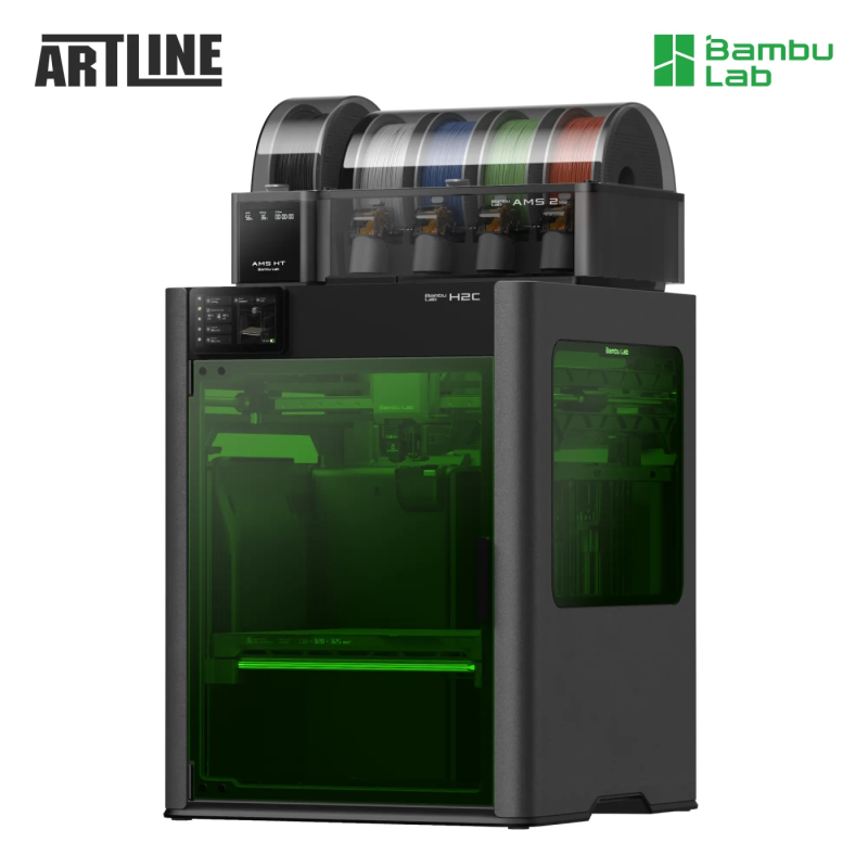 3D принтер Bambu Lab H2C Laser Full Combo 10W
