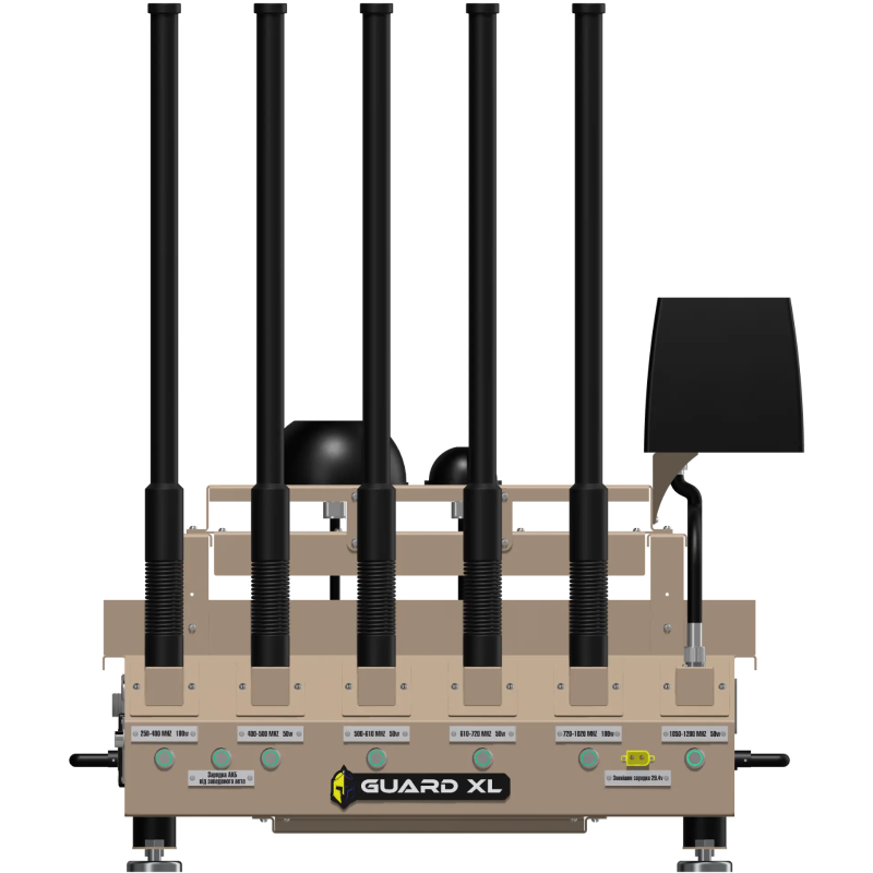 Универсальная РЭБ система «GUARD XL», 3 канала, от 300 Вт, IP68