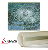 Ударостійка захисна плівка на вікна та двері броньована Armolan Safety 2mil (70мкм), ширина 1,5м, довжина: на відріз (1 м.кв./0.66 пог.м.)