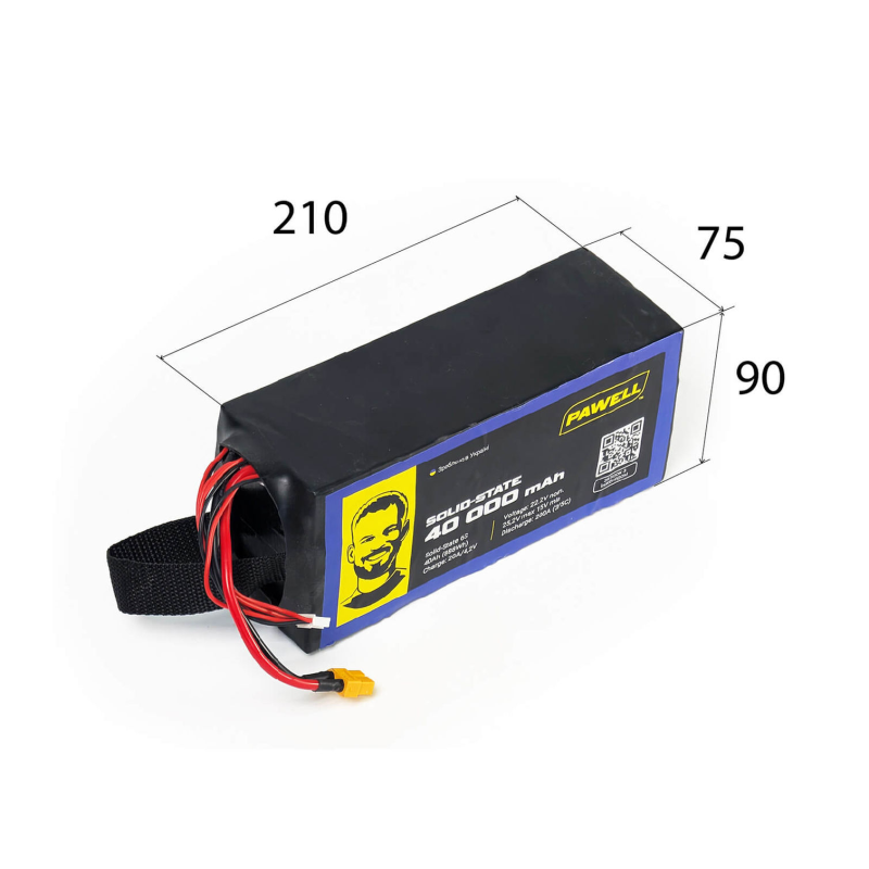 АКБ PAWELL Solid-State 66 000 mAh для БПЛА