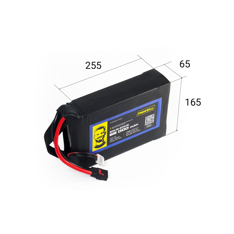 АКБ PAWELL Solid-State 66 000 mAh для БПЛА