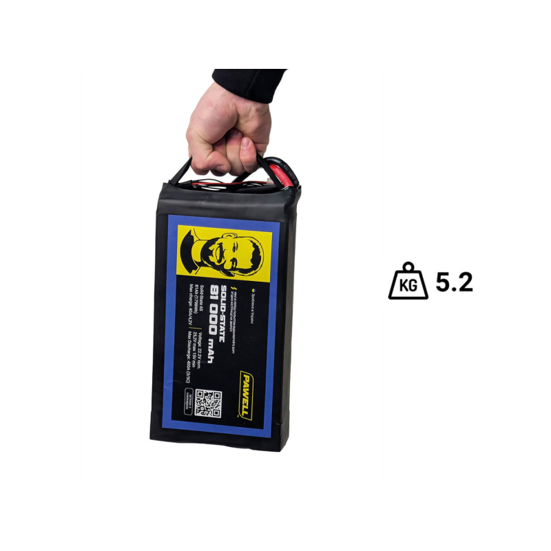 АКБ PAWELL Solid-State 81 000 mAh для БПЛА