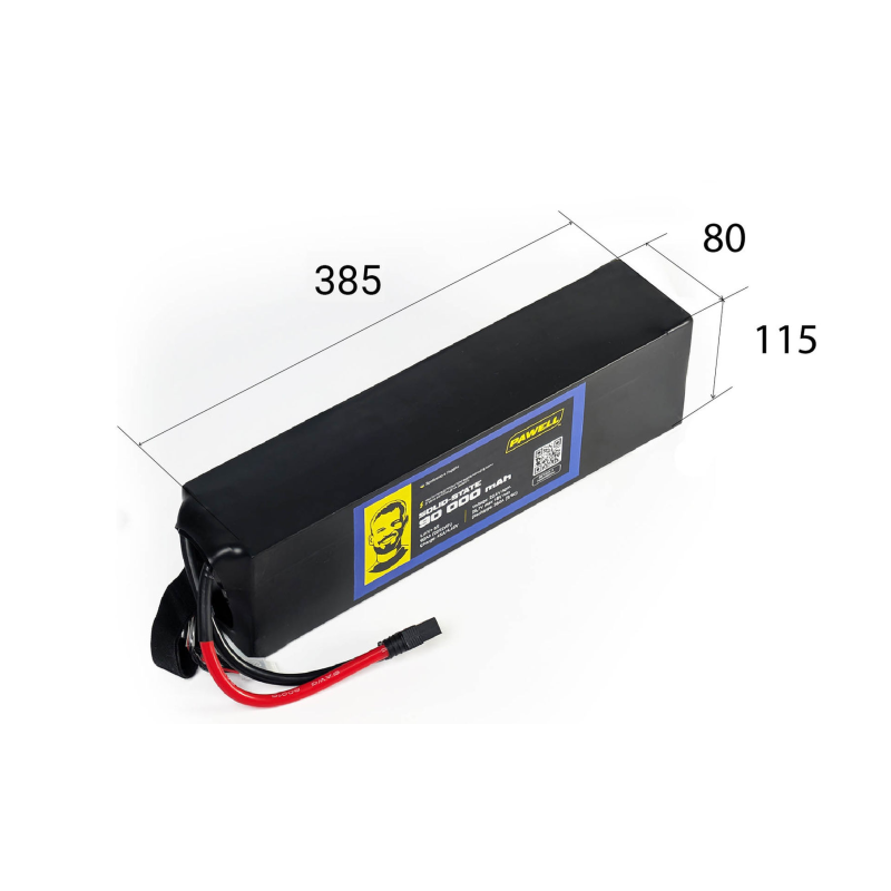 АКБ PAWELL Solid-State 90 000 mAh для БПЛА