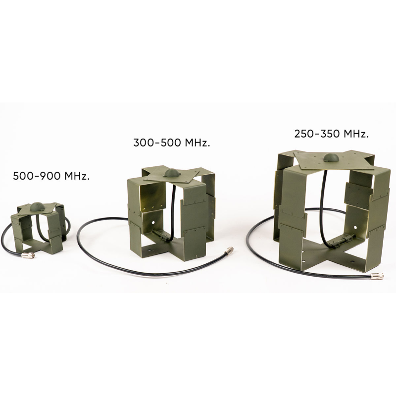 Антенна 300-500 MHz квадрифилярная для РЭБ