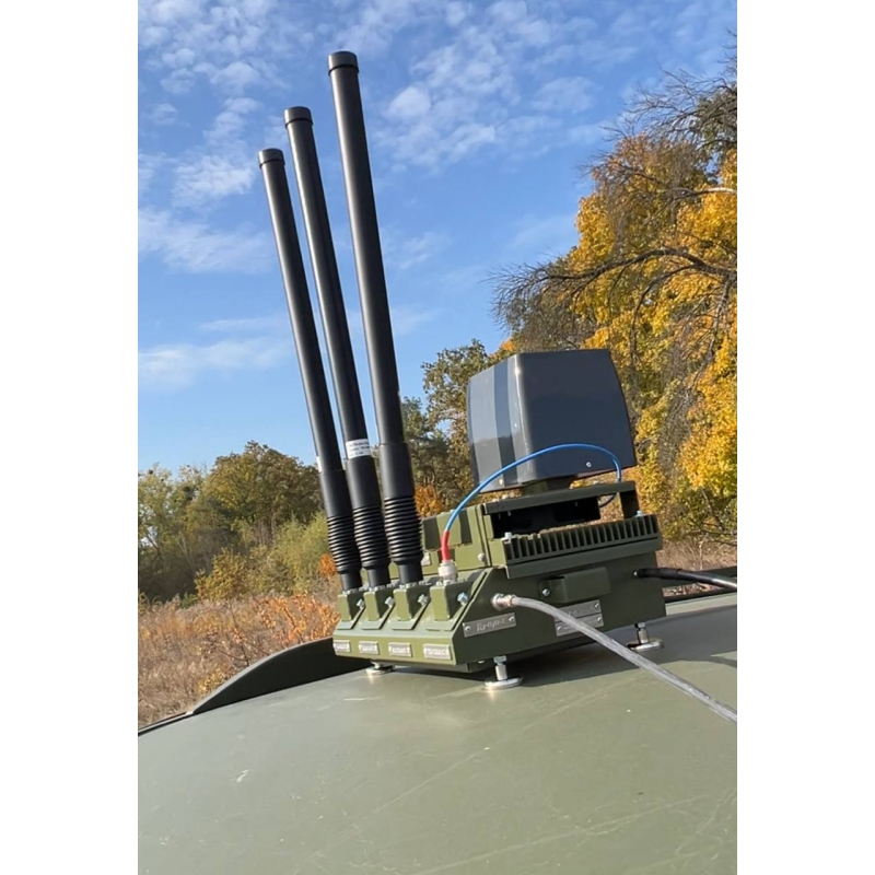 Автомобільна РЕБ система «DEFENDER», 8 каналів, 50 Вт на канал, IP68