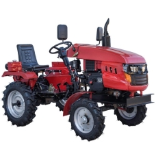 Mini-tractor HORST 200-B (with reinforced frame) (bare) (red)