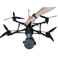 13-дюймовый карбоновый FPV-дрон с оптоволокном (25 км) с АКБ и платой инициации VTG Spark-copy